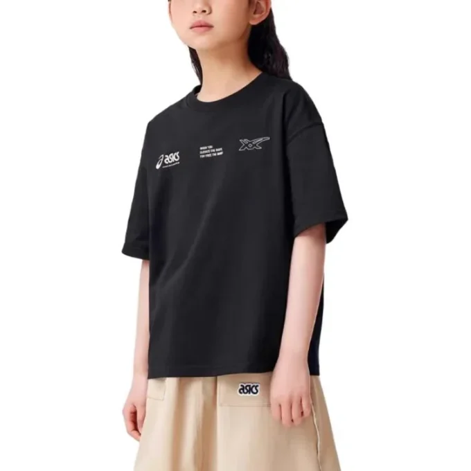 Multi-Logo-T-Shirt „Schwarz“