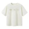 Multi-Logo-T-Shirt «White Beige»