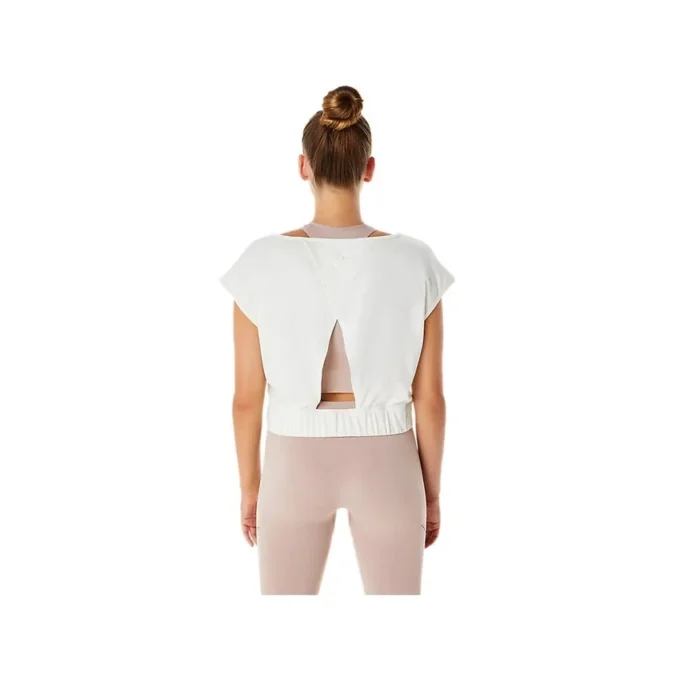 Nagino Flex Kurzarm-Oberteil „Cream“