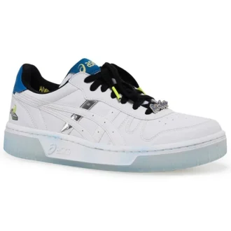 Rick and Morty x Asics Court-MZ Sneakers Weiss/Blau