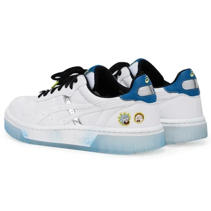 Rick and Morty x Asics Court-MZ Sneakers Weiss/Blau