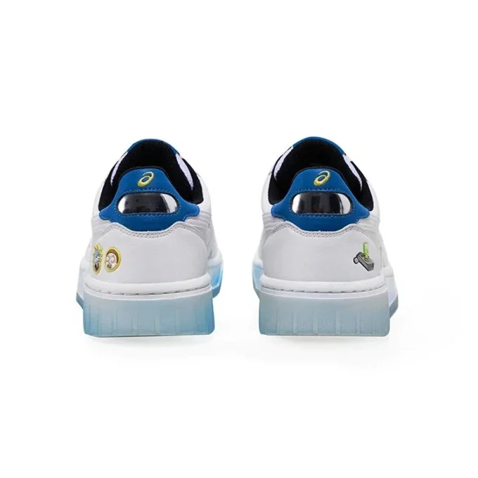 Rick and Morty x Asics Court-MZ Sneakers Weiss/Blau