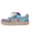 Rick and Morty x Asics Court-MZ Unisex-Sneaker Blau/Lila