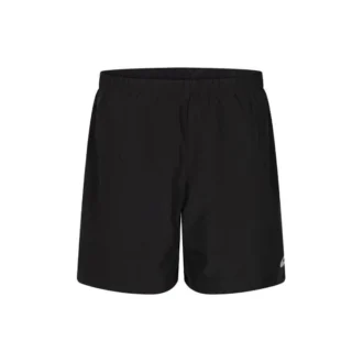Shorts mit Logo und Reissverschlusstasche hinten «Schwarz»