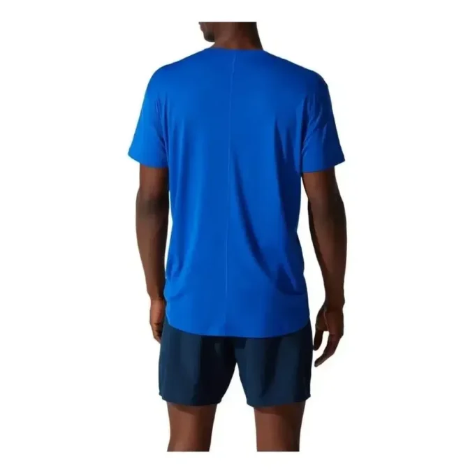 Silbernes T-Shirt «Blue»