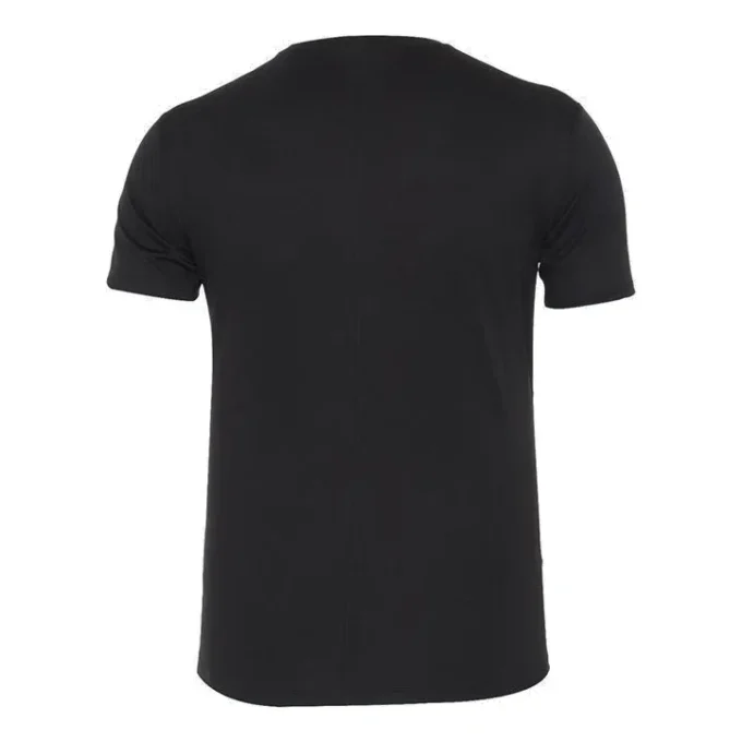 Silbernes T-Shirt „Schwarz“
