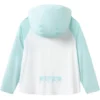 Sportbekleidung Tennisjacke „White Aqua“