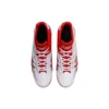 Star Shine III Baseball Point Spike Schuhe «Weiss Rot»