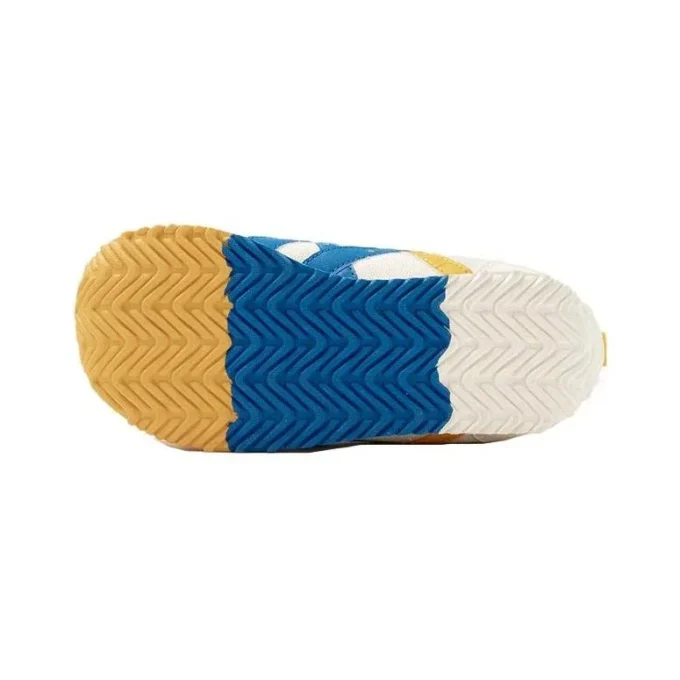 Suku Schuhe «White Blue Yellow»