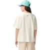T-Shirt mit Earth-Theme-Logo „Weiss“