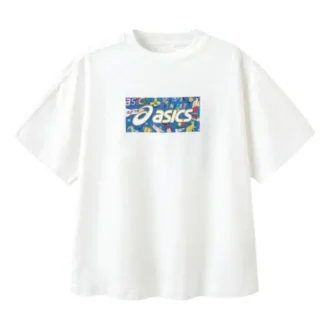 T-Shirt mit Logo-Print „White Blue“