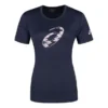T-Shirt mit Spiralgrafik und kurzen Ärmeln, asiatische Grössen, «Midnight»