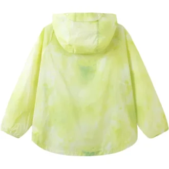 Tie-Dye-Jacke „Yellow White“