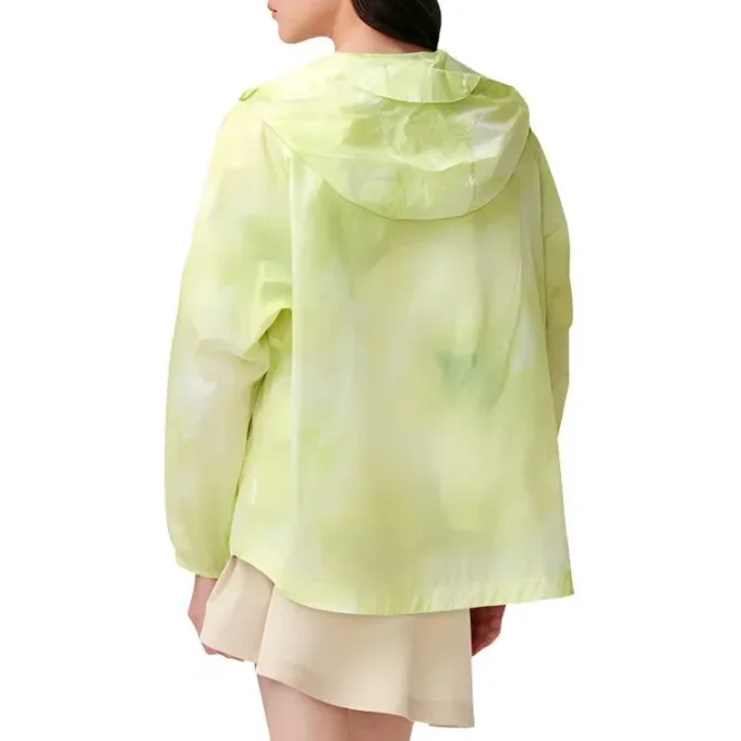 Tie-Dye-Jacke „Yellow White“