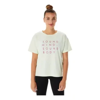 Training Core Relaxed Graphic T-Shirt «Whisper Green»