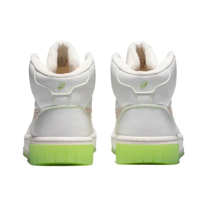 Unisex Court Mz-Hi High-Top-Sneaker Weiss/Grün