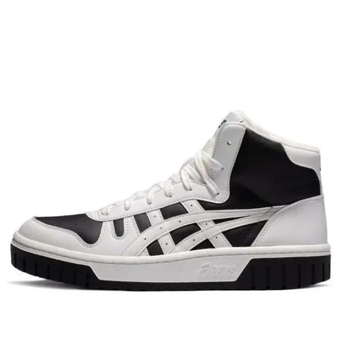 Unisex Court Mz-Hi Sneakers mit hohem Absatz Weiss/Schwarz