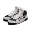 Unisex Court Mz-Hi Sneakers mit hohem Absatz Weiss/Schwarz