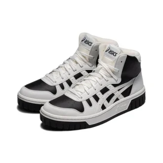 Unisex Court Mz-Hi Sneakers mit hohem Absatz Weiss/Schwarz