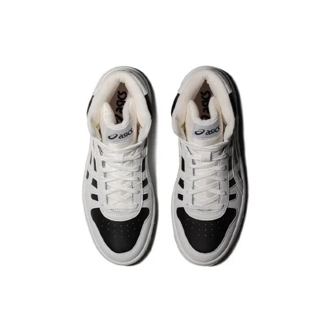Unisex Court Mz-Hi Sneakers mit hohem Absatz Weiss/Schwarz