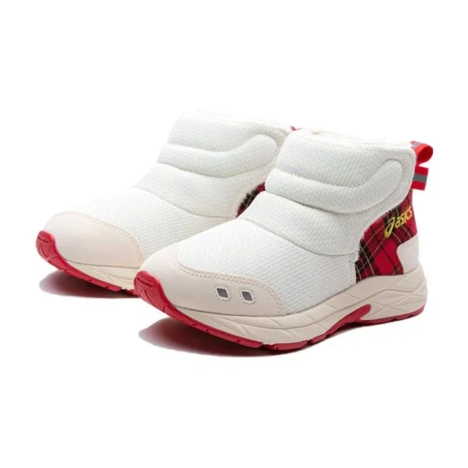 Winter-Warmstiefel „Weiss Rot“