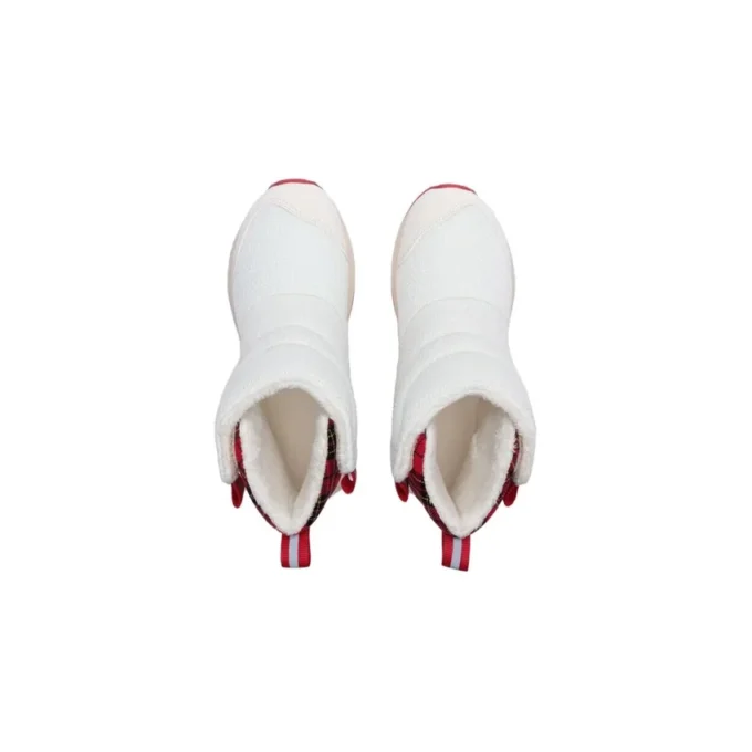 Winter-Warmstiefel „Weiss Rot“